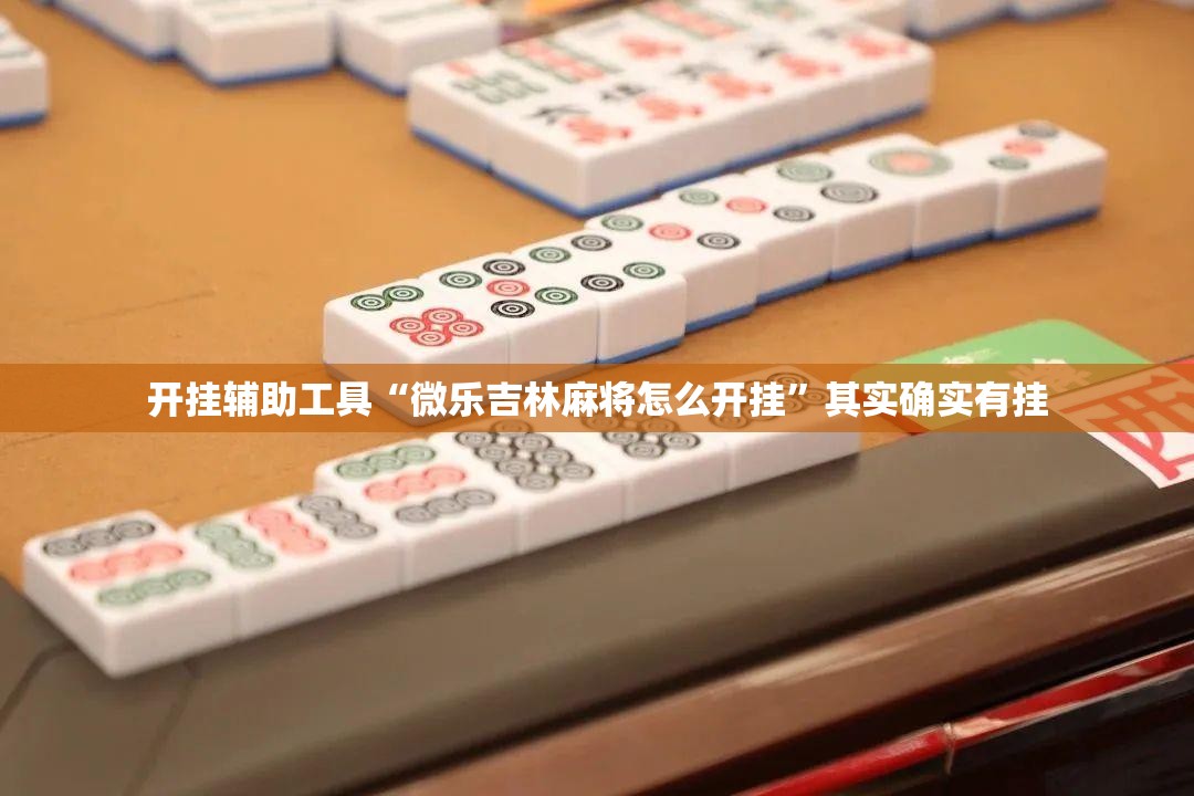 开挂辅助工具“微乐吉林麻将怎么开挂	”其实确实有挂