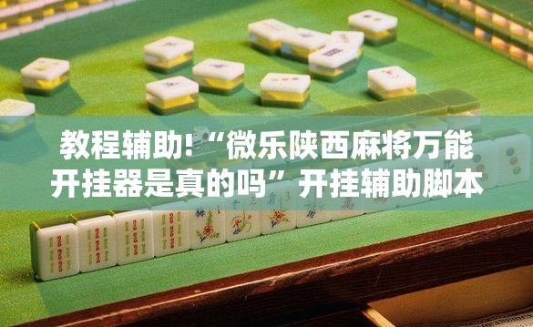教程辅助!“微乐陕西麻将万能开挂器是真的吗”开挂辅助脚本+详细开挂安装教程