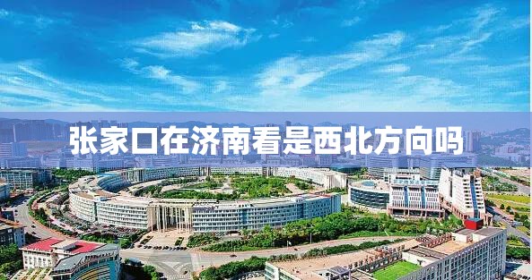 张家口在济南看是西北方向吗