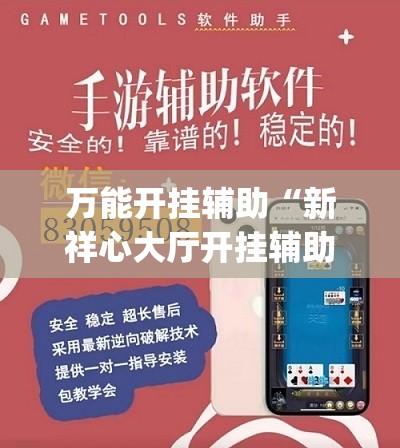 万能开挂辅助“新祥心大厅开挂辅助器通用版”(辅助神器)开挂详细教程