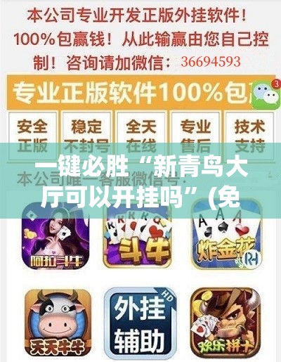 一键必胜“新青鸟大厅可以开挂吗”(免费)开挂辅助教学(最新辅助开挂教程)