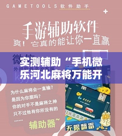 实测辅助“手机微乐河北麻将万能开挂神器	”开挂辅助脚本+详细开挂安装教程