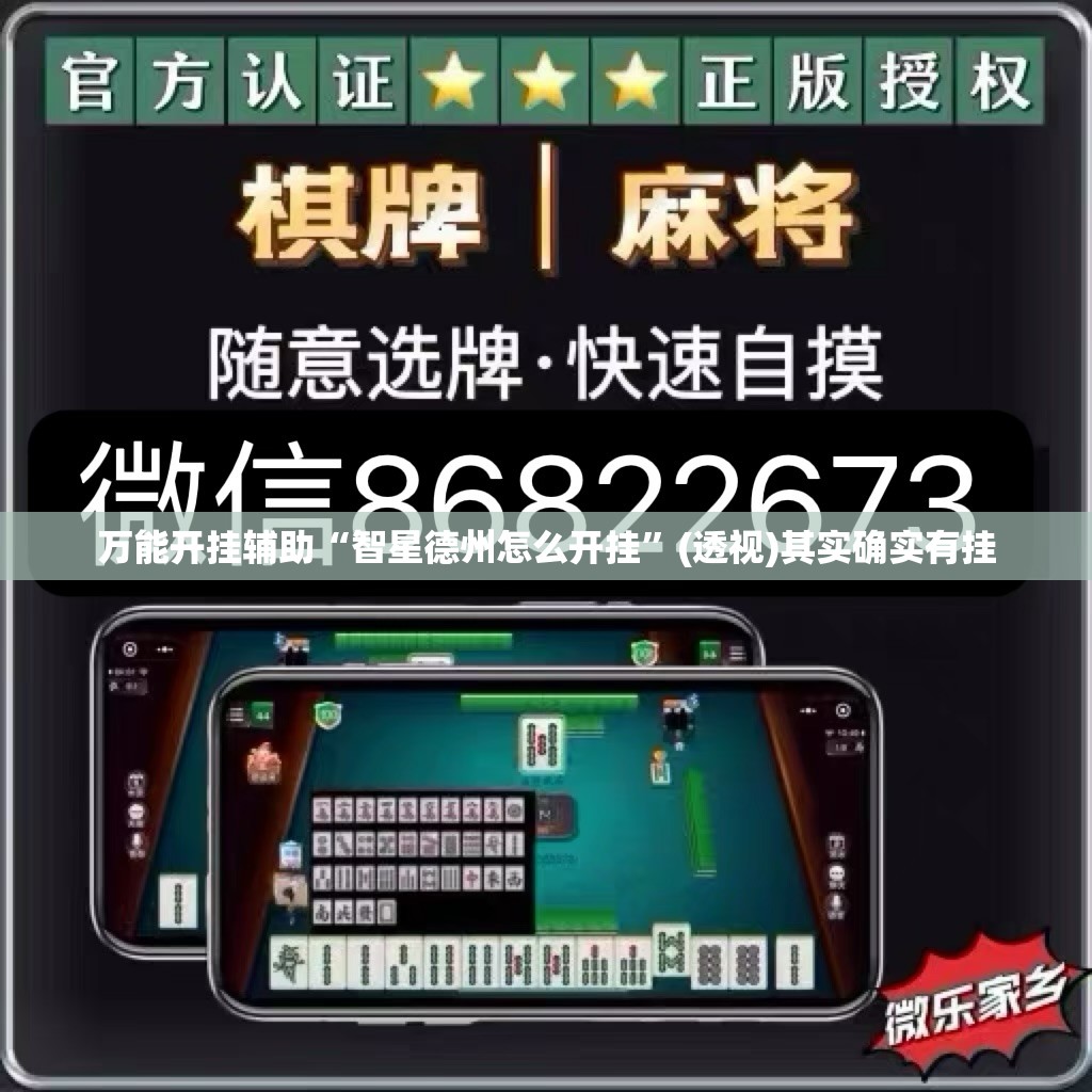 万能开挂辅助“智星德州怎么开挂”(透视)其实确实有挂