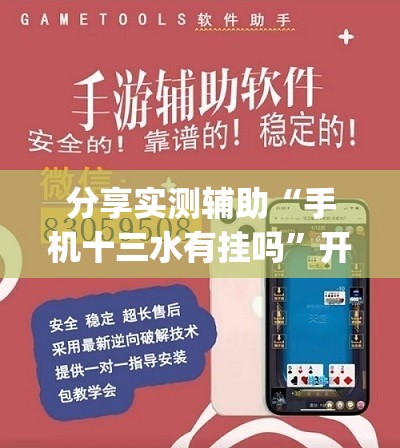分享实测辅助“手机十三水有挂吗”开挂(透视)辅助教程