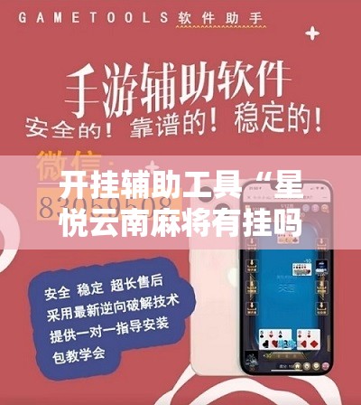 开挂辅助工具“星悦云南麻将有挂吗”详细开挂教程