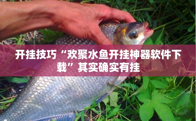 开挂技巧“欢聚水鱼开挂神器软件下载”其实确实有挂