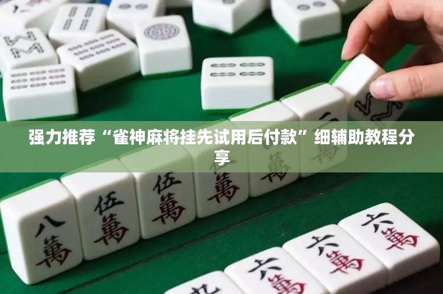 强力推荐“雀神麻将挂先试用后付款”细辅助教程分享