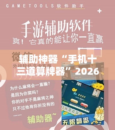 辅助神器“手机十三道算牌器	”2026开挂教程步骤