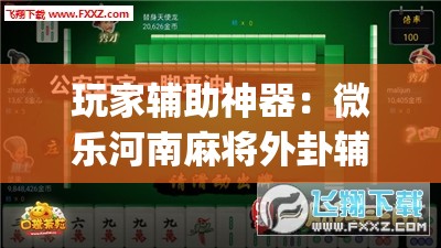 玩家辅助神器：微乐河南麻将外卦辅助软件下载(透视)”开挂辅助脚本+详细开挂安装教程