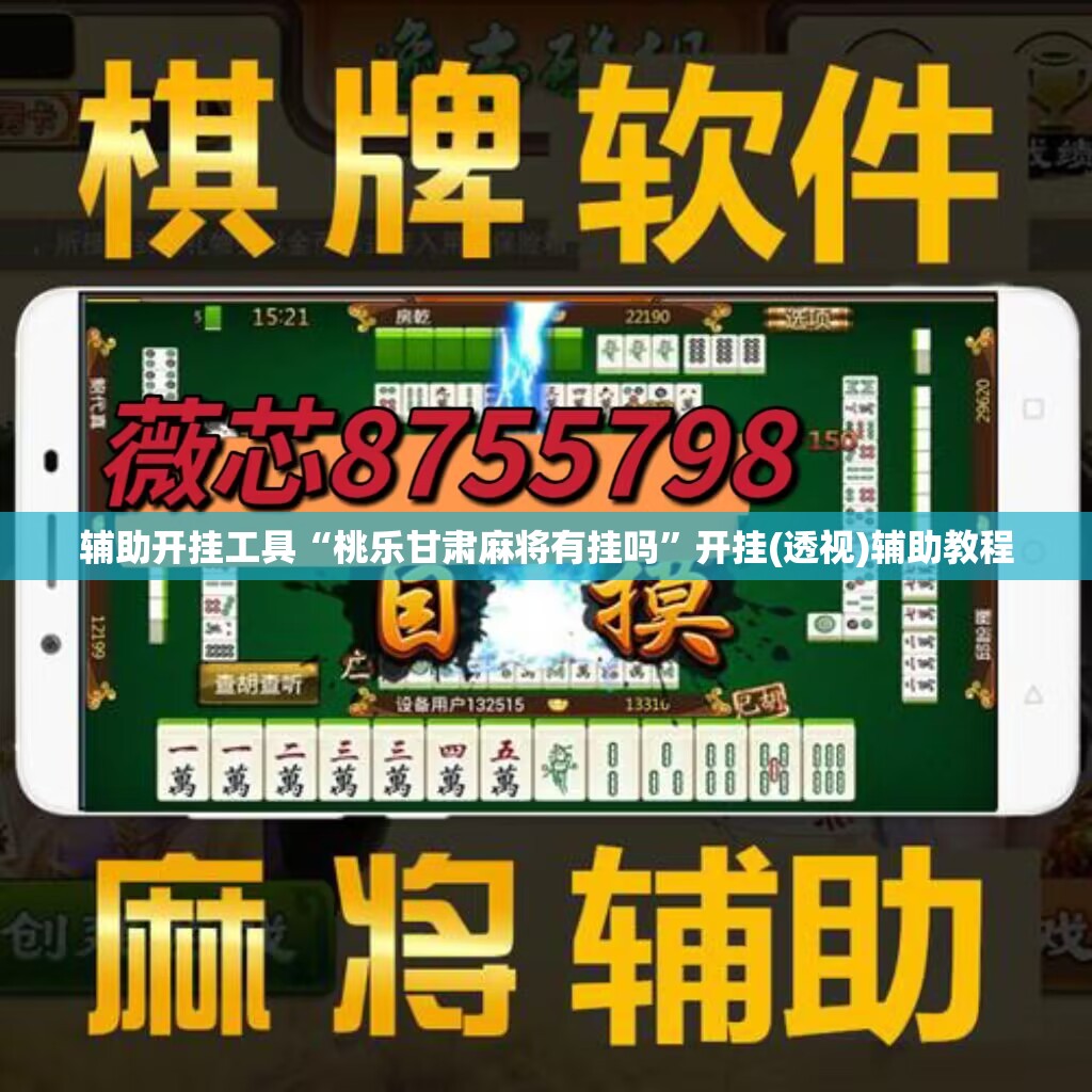 辅助开挂工具“桃乐甘肃麻将有挂吗”开挂(透视)辅助教程