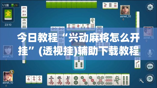 今日教程“兴动麻将怎么开挂	”(透视挂)辅助下载教程