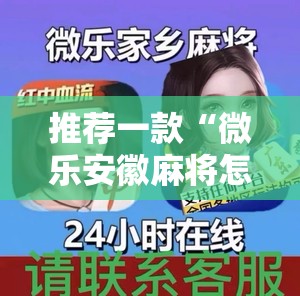 推荐一款“微乐安徽麻将怎样免费开挂”详细外挂透视辅助软件教程