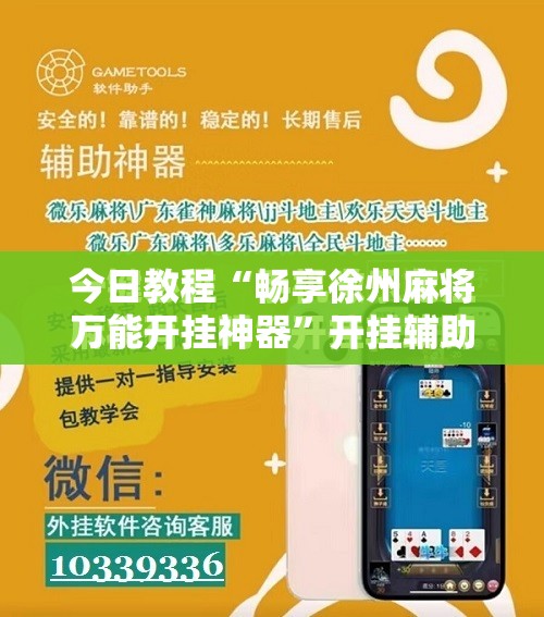 今日教程“畅享徐州麻将万能开挂神器”开挂辅助脚本+详细开挂安装教程