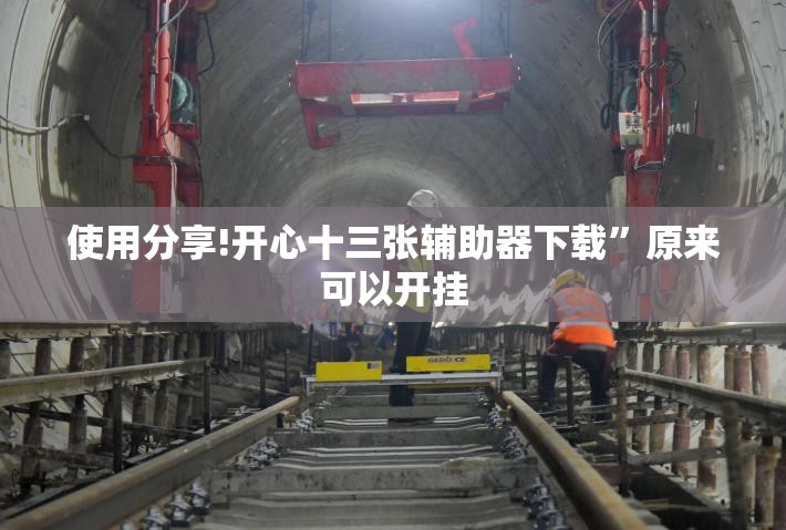 使用分享!开心十三张辅助器下载”原来可以开挂
