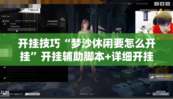 开挂技巧“梦沙休闲要怎么开挂	”开挂辅助脚本+详细开挂安装教程