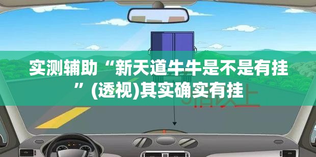 实测辅助“新天道牛牛是不是有挂”(透视)其实确实有挂