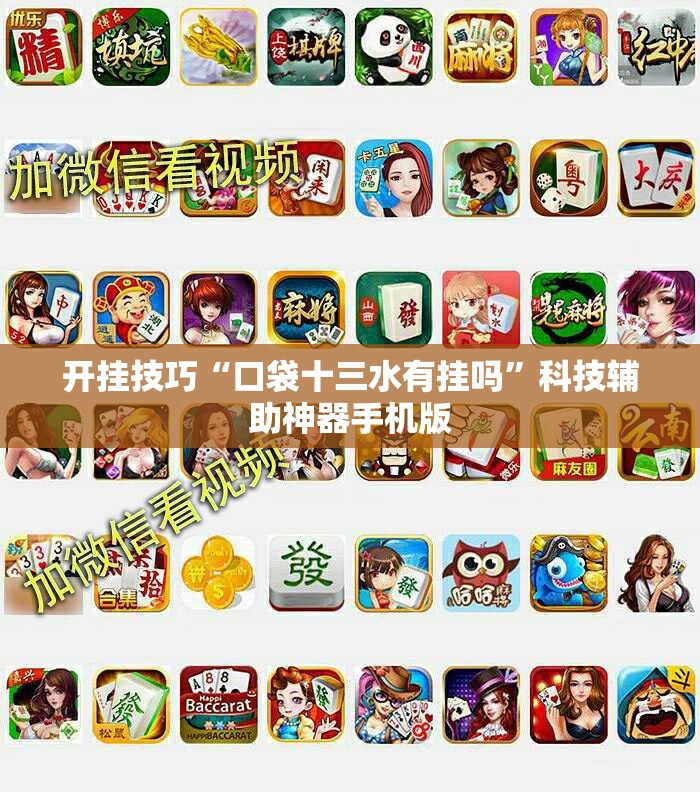 开挂技巧“口袋十三水有挂吗”科技辅助神器手机版