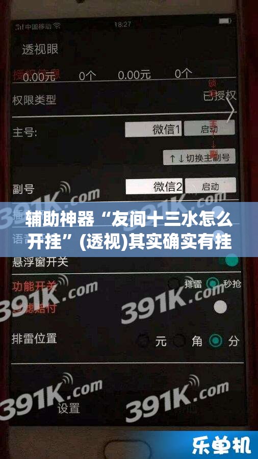 辅助神器“友间十三水怎么开挂”(透视)其实确实有挂