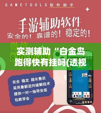 实测辅助“白金岛跑得快有挂吗(透视)	”开挂辅助脚本+详细开挂安装教程