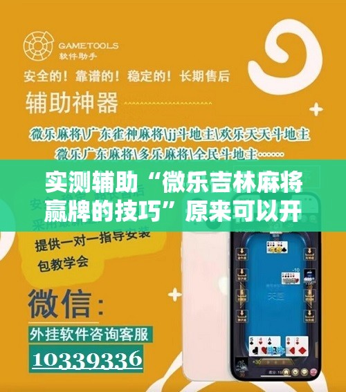 实测辅助“微乐吉林麻将赢牌的技巧”原来可以开挂