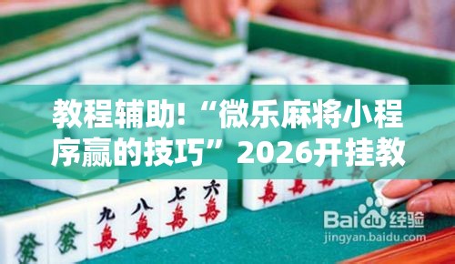 教程辅助!“微乐麻将小程序赢的技巧	”2026开挂教程步骤