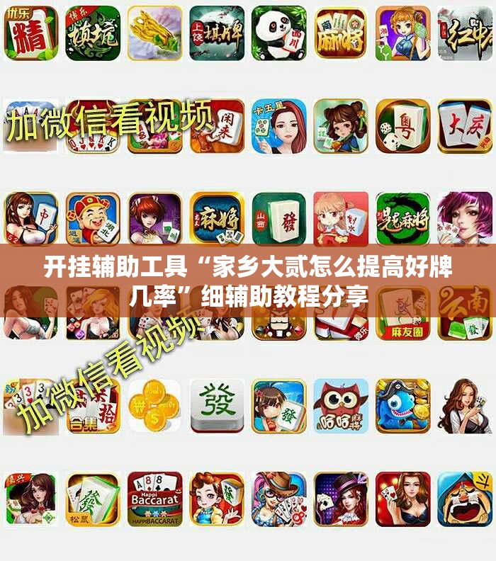 开挂辅助工具“家乡大贰怎么提高好牌几率”细辅助教程分享