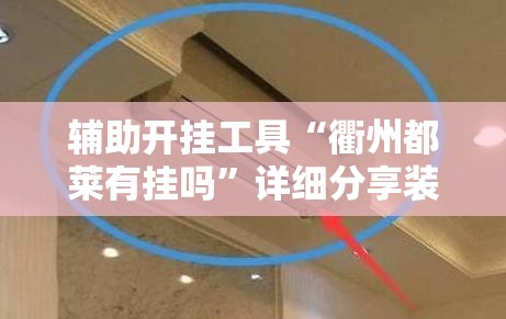 辅助开挂工具“衢州都莱有挂吗”详细分享装挂步骤